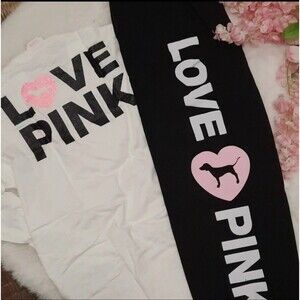 VS PINK OUTFIT THE ORIGINALS SET JOGGERS SHIRT xl